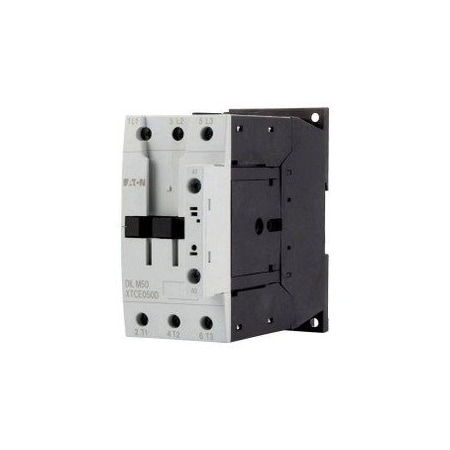 Eaton Definite Purpose Contactor, 120V AC, 3 P, Non-Reversing, 3 Phase, Screw XTCE050D00AD